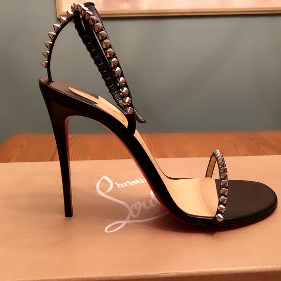 BRAND NEW * So Me Spike Red Sole Sandals - Picture 7 of 8